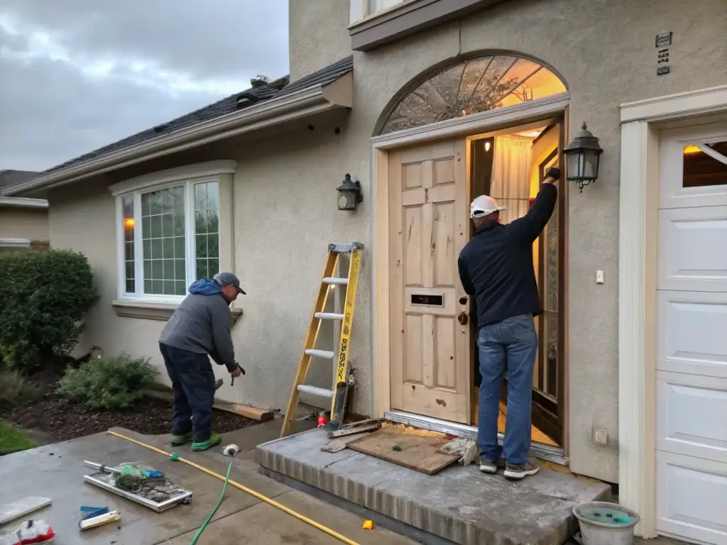 door installation