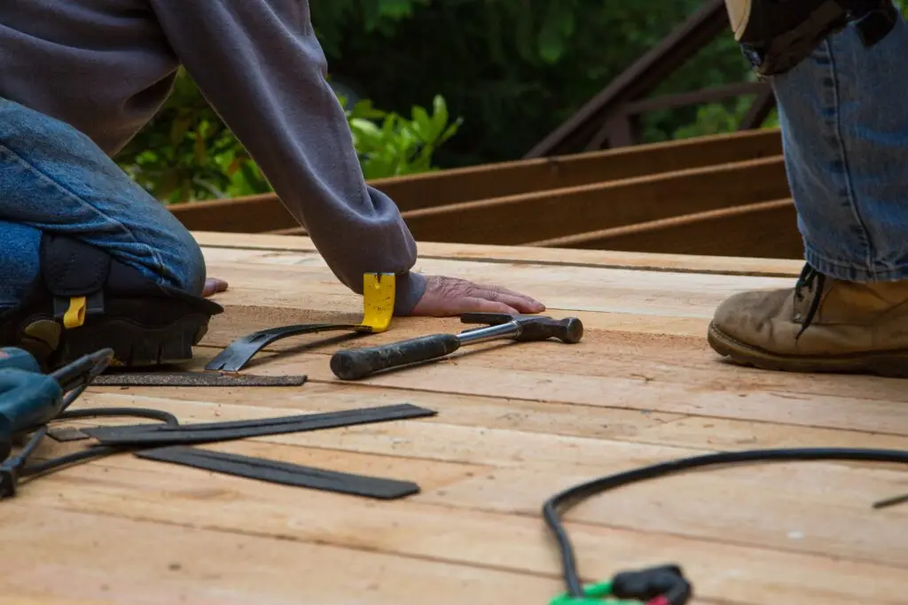 Home framing construction project