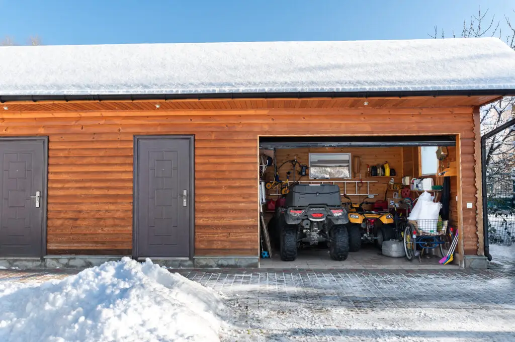 Garage construction project image