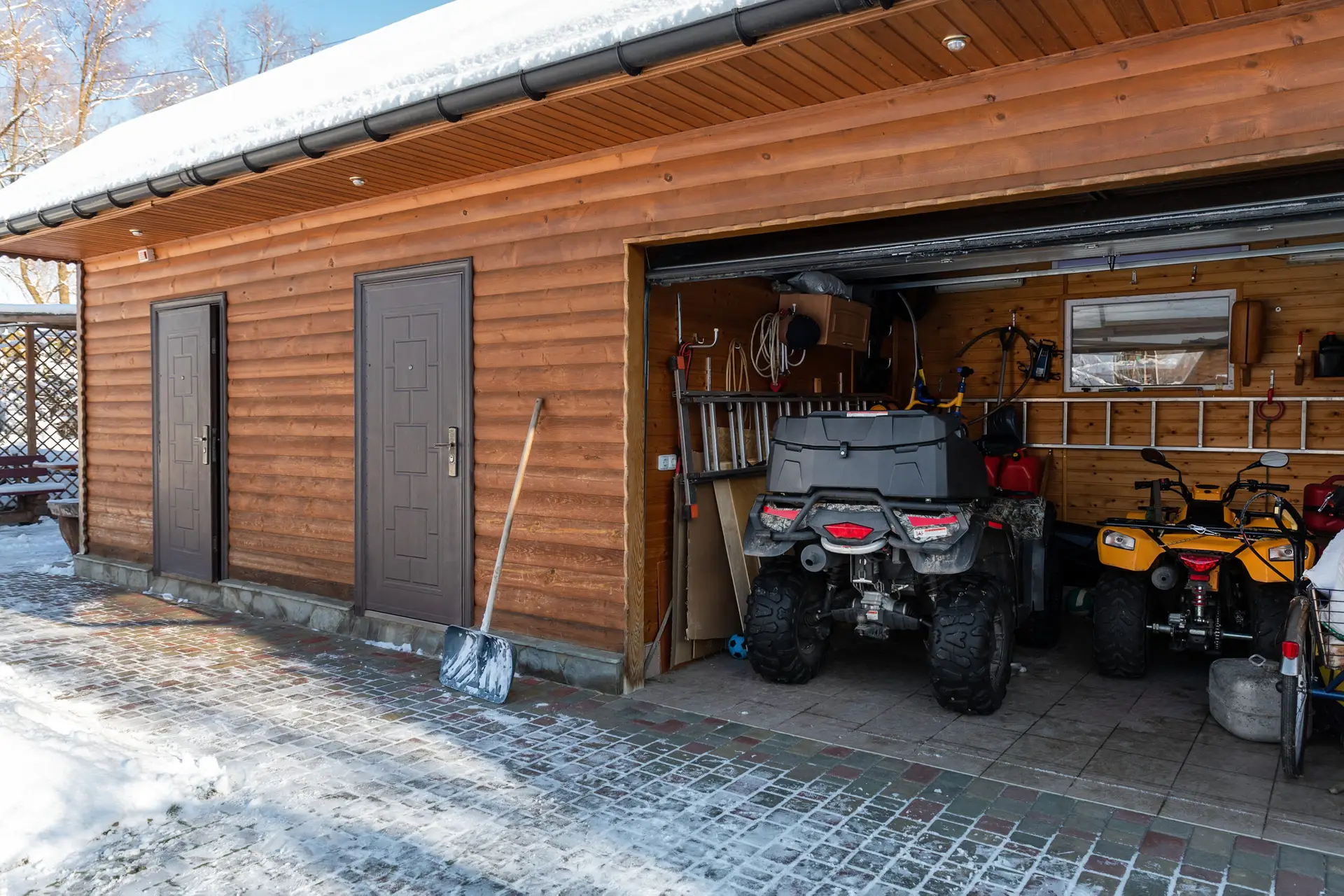 Garage construction project image
